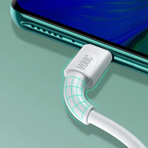 Baseus USB - USB Type C kábel VOOC Quick Charge 3.0 5 A 1m fekete (CATSW-F01) - 12