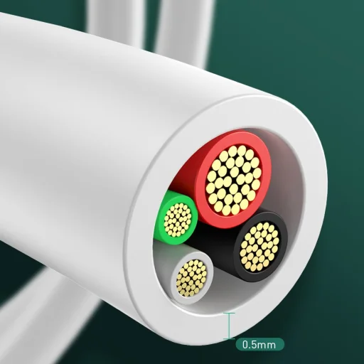 Baseus USB - USB Type C kábel VOOC Quick Charge 3.0 5 A 1m fekete (CATSW-F01) - 13