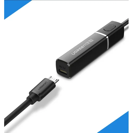Ugreen Bluetooth 4.2 vezeték nélküli audio átalakító adapter 3.5 mm mini jack fekete (40761 CM107) - 9
