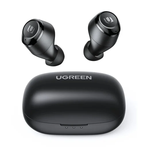 Ugreen TWS HiTune vezeték nélküli bluetooth 5.0 fülhallgató fekete (WS100 80606) - 8