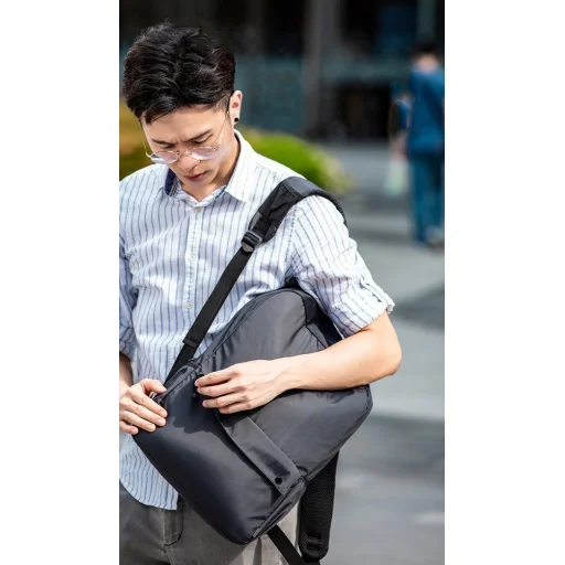 Baseus Basics Series 13'' laptop hátizsá táska szürke (LBJN-E0G) - 14