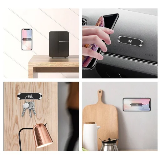 Wozinsky mágneses telefontartó fekete (WMH-01) - 6