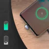 Ugreen Nylon harisnyázott USB - USB Type C kábel döntött fejjel 1m 3A szürke (70315) thumbnail