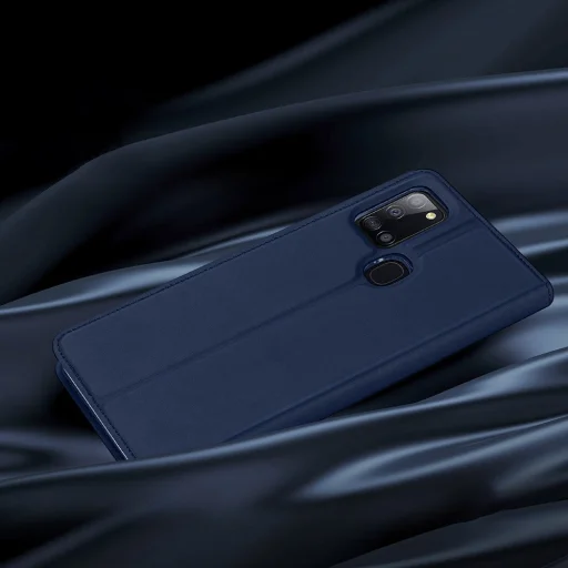 Samsung Galaxy A21s Dux Ducis Skin Pro fliptok kék - 11