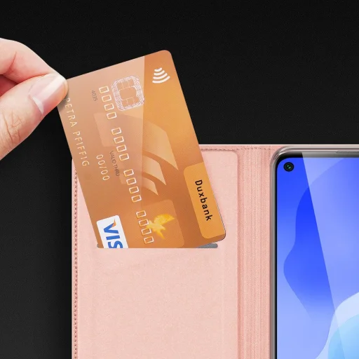 Dux Ducis Skin Pro fliptok Huawei P40 Lite 5G/ Nova 7i / Nova 6 SE fekete - 16