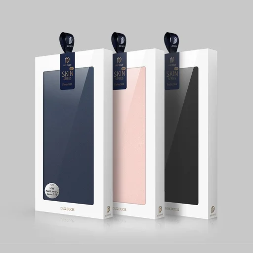 Dux Ducis Skin Pro fliptok Huawei P40 Lite 5G/ Nova 7i / Nova 6 SE fekete - 23