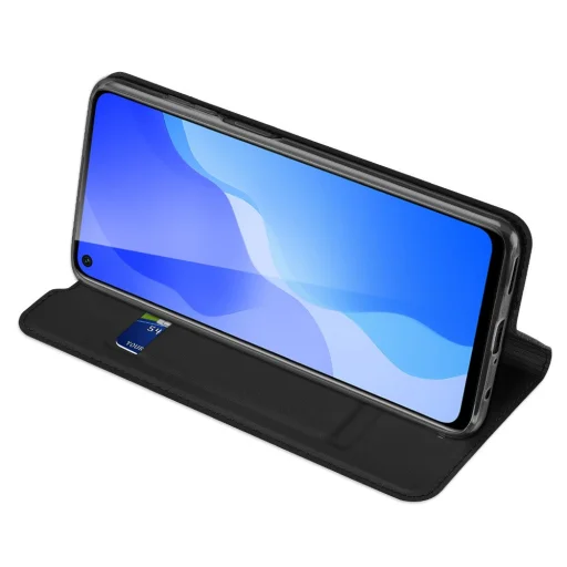 Dux Ducis Skin Pro fliptok Huawei P40 Lite 5G/ Nova 7i / Nova 6 SE fekete - 5