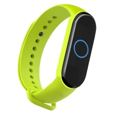 Szilikon Xiaomi Mi Band 5 szíj zöld