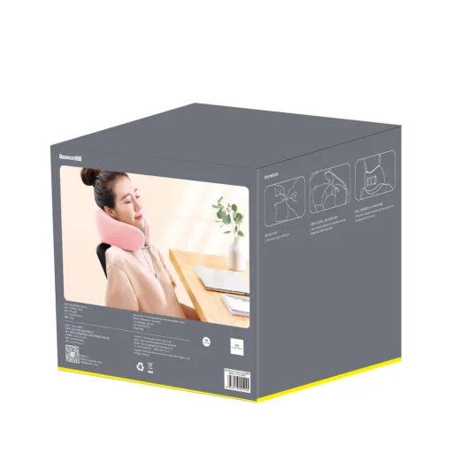 Nyakpárna memória habos U alakú pink Baseus Thermal Series (FMTZ-04) - 7