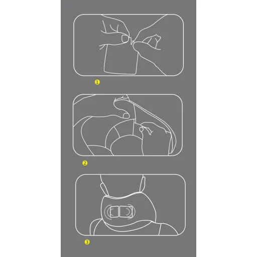 Nyakpárna memória habos U alakú pink Baseus Thermal Series (FMTZ-04) - 23