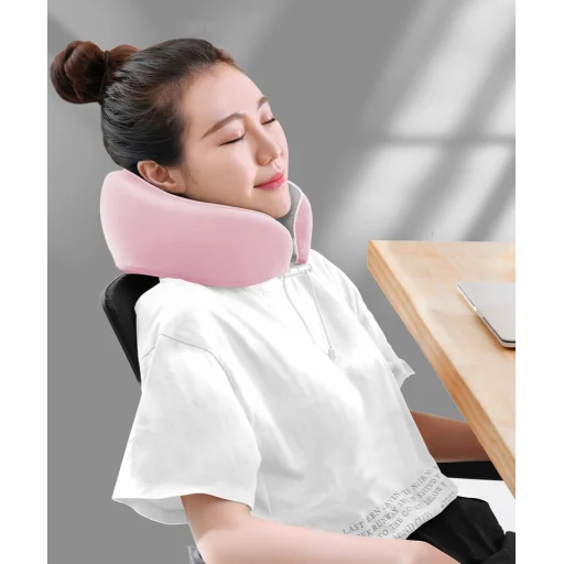 Nyakpárna memória habos U alakú pink Baseus Thermal Series (FMTZ-04) - 12