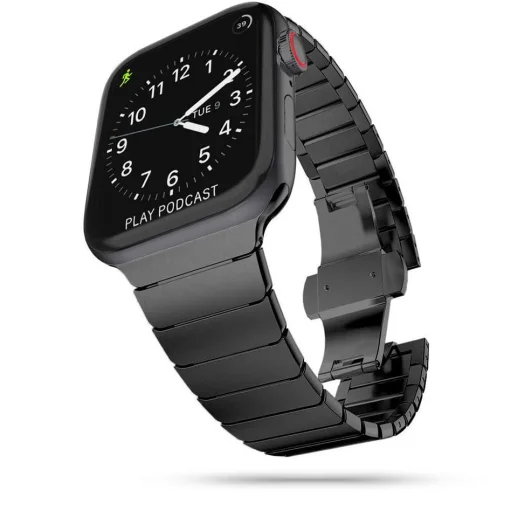 TECH-PROTECT LINKBAND APPLE WATCH 4/5/6/7/8/SE/Ultra (42/44/45/49mm) ÓRASZÍJ FEKETE - 1