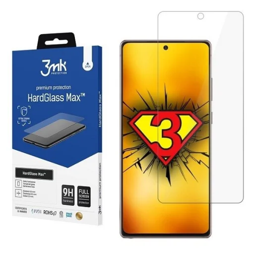 Samsung Note 20 Ultra 3MK Hardglass Max fekete - 1