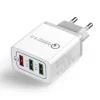 Wozinsky hálózati gyorstöltő adapter Quick Charge QC 3.0 3x USB 30W fehér (WWC-01) thumbnail
