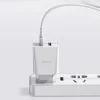 Baseus hálózati gyorstöltő adapter USB Type-C Power Delivery 18 W 3 A + USB Type-C - Lightning kábel 2,4 A 1m fekete (TZCCFS-X01) thumbnail