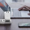 Baseus hálózati gyorstöltő adapter USB Type-C Power Delivery 18 W 3 A + USB Type-C - Lightning kábel 2,4 A 1m fekete (TZCCFS-X01) thumbnail