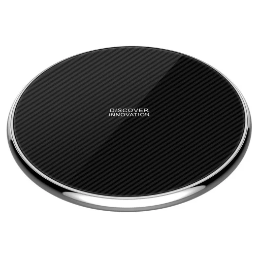 Vezeték nélküli töltő+ iPhone 11 Pro tok + 3in1 kábel fekete Nillkin Fancy Pro ajándékszett - 8