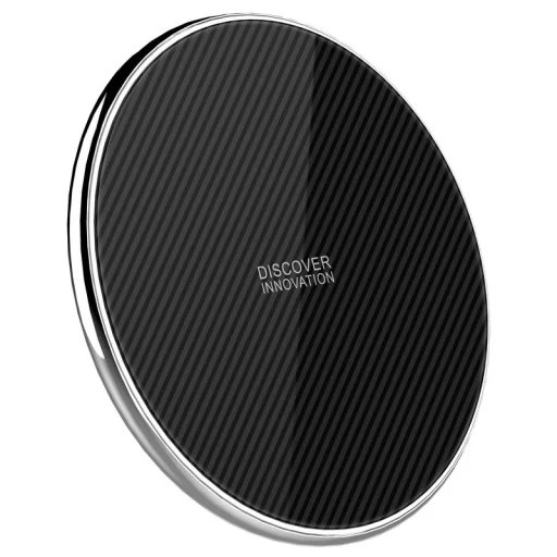 Vezeték nélküli töltő+ iPhone 11 Pro tok + 3in1 kábel fekete Nillkin Fancy Pro ajándékszett - 10