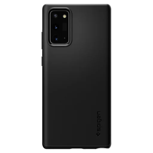 Spigen Thin Fit ultravékony tok Samsung Galaxy Note 20 fekete színben - 2