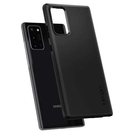 Spigen Thin Fit ultravékony tok Samsung Galaxy Note 20 fekete színben - 6