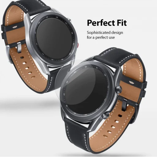 Ringke kijelzővédő okosóra üvegfólia Samsung Galaxy Watch 3 41 mm 4 db - 7