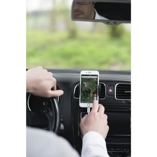 Hama Univerzális szellőzőre rögzíthető telefontartó fekete - 8