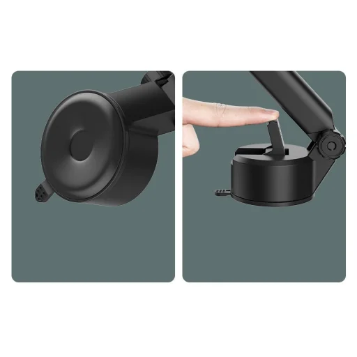 Baseus Univerzállis Gravity autós telefon tartó fekete (SUYL-TK01) - 13