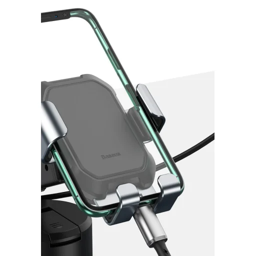 Baseus Univerzállis Gravity autós telefon tartó fekete (SUYL-TK01) - 19