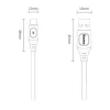 Baseus USB - USB Type C kábel Quick Charge, Power Delivery 5A 1m ezüst (CATSS-A0S) thumbnail