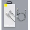 Baseus USB - USB Type C kábel Quick Charge, Power Delivery 5A 1m ezüst (CATSS-A0S) thumbnail