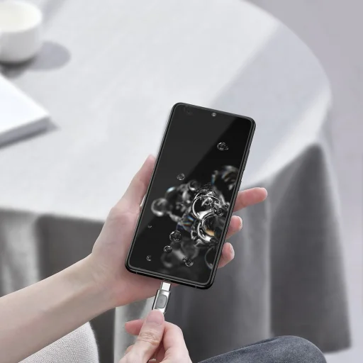 Baseus USB - USB Type C kábel Quick Charge, Power Delivery 5A 1m ezüst (CATSS-A0S) - 9