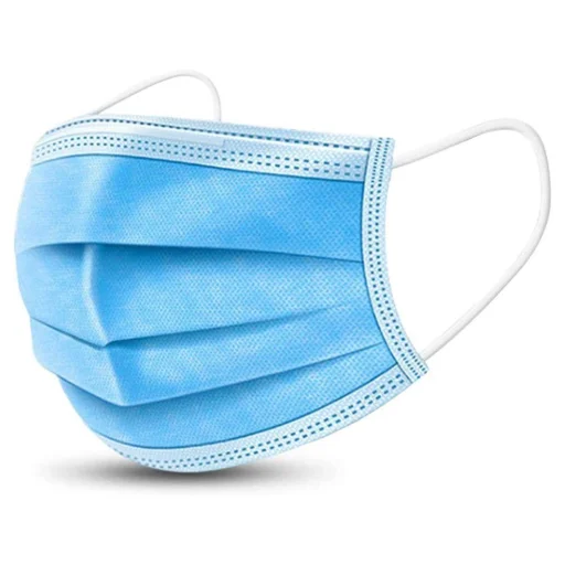 Három rétegű Orvosi, Sebészi orr- és szájmaszk csomag 50 db (59946) - 1