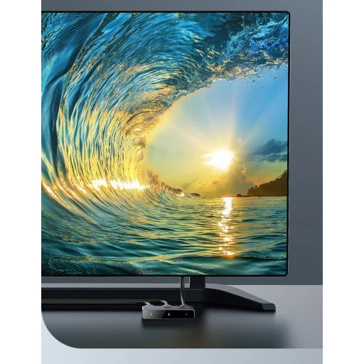 Baseus kétirányú HDMI - 2x HDMI splitter elosztó switcher 4K / 30 Hz szürke (CAHUB-BC0G) - 14