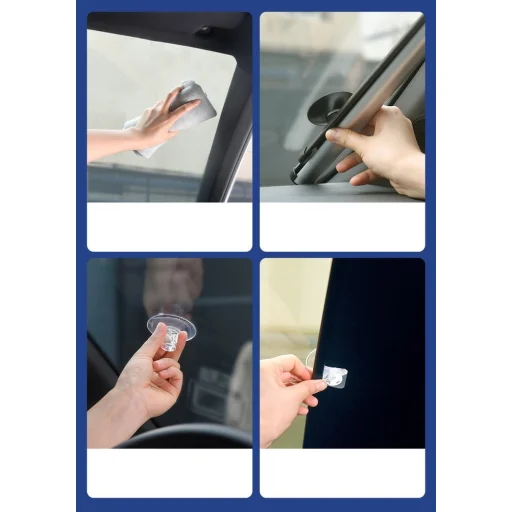 Baseus szélvédő árnyékoló 65x140cm ezüst (CRZYD-B0S) - 24