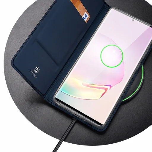 Samsung Note 20 Dux Ducis Skin Pro fliptok kék - 16