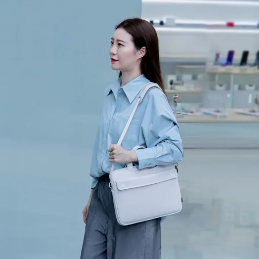 Baseus Basics Series 13'' laptop táska fehér (LBJN-G02) - 7