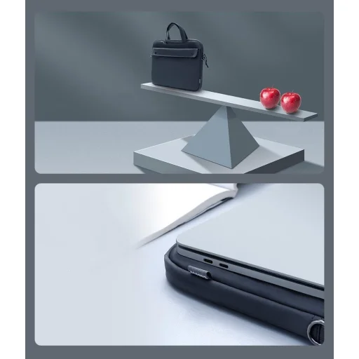 Baseus Basics Series 13'' laptop táska fehér (LBJN-G02) - 10