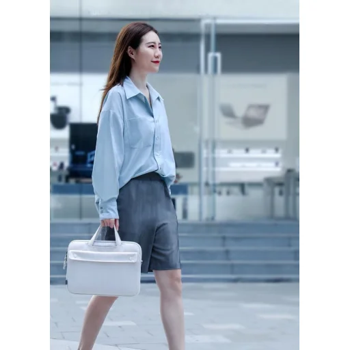 Baseus Basics Series 13'' laptop táska fehér (LBJN-G02) - 11