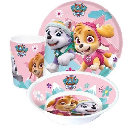 Mancs Őrjárat Sky Everest étkészlet 3 db-os - 1