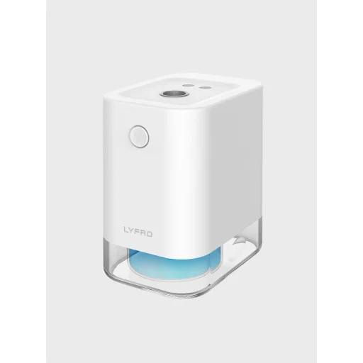 UNIQ LYFRO FLOW Hordozható érintésmentes kézfertőtlenítő fehér (48917) - 1