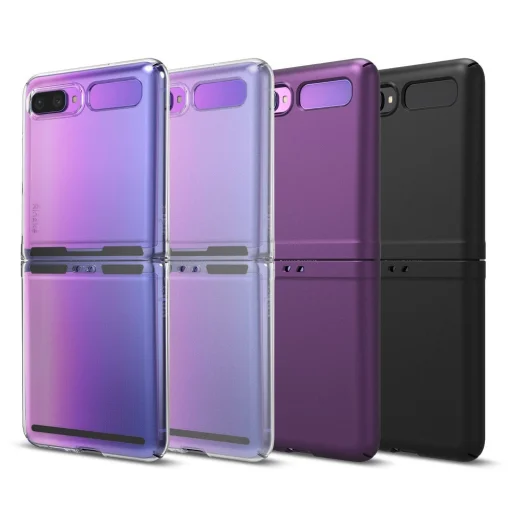 Ringke Slim Ultra-Thin PC tok Samsung Galaxy Z Flip fekete - 6