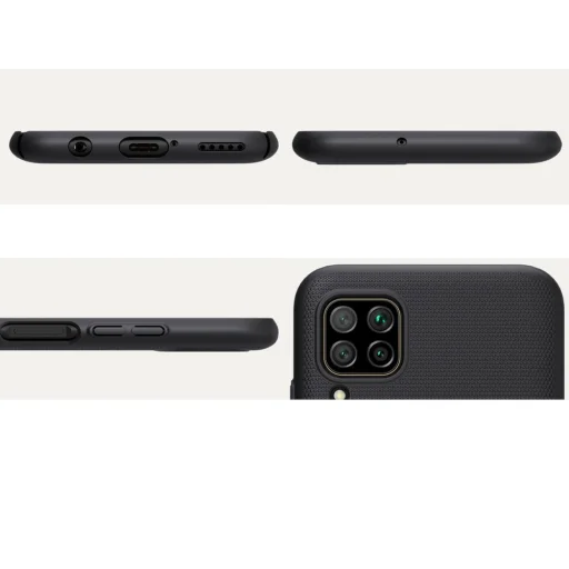 Nillkin Super Frosted Shield tok + kihajtható támaszték Huawei P40 Lite / Nova 7i / Nova 6 SE fekete - 10