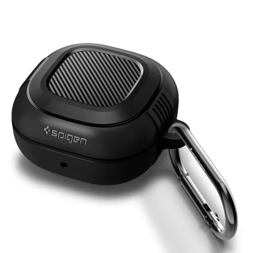 Spigen Rugged Armor Samsung Galaxy Buds Live/ Pro Puzdro Matné Čierne - 3
