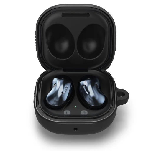 Spigen Rugged Armor Samsung Galaxy Buds Live/ Pro Puzdro Matné Čierne - 4