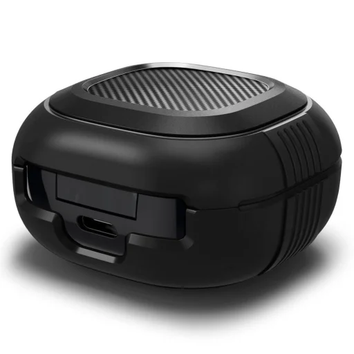 Spigen Rugged Armor Samsung Galaxy Buds Live/ Pro Puzdro Matné Čierne - 5