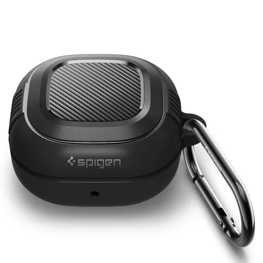 Spigen Rugged Armor Samsung Galaxy Buds Live/ Pro Puzdro Matné Čierne - 1