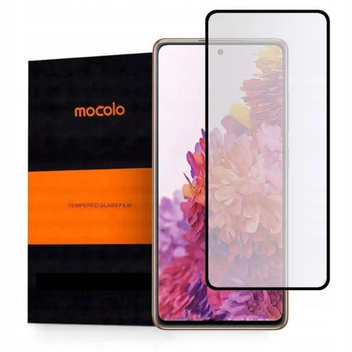 Mocolo TG+ kijelzővédő 9H üvegfólia Samsung S20 FE fekete - 1