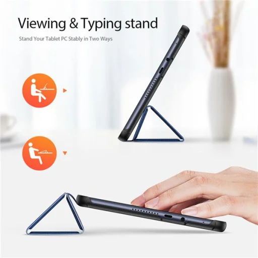 Huawei Matepad T10/T10S Dux Ducis Domo Tok Fekete - 2