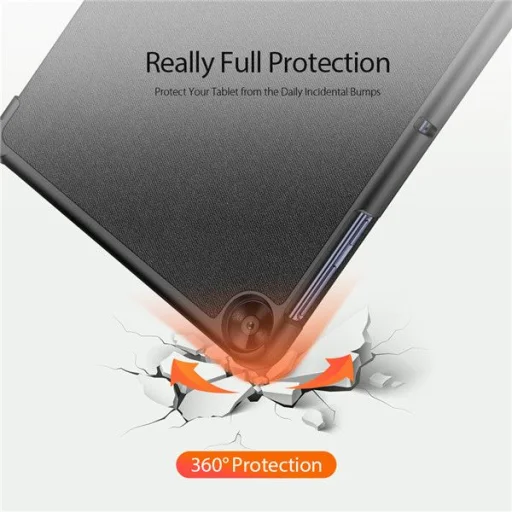 Huawei Matepad T10/T10S Dux Ducis Domo Tok Fekete - 7