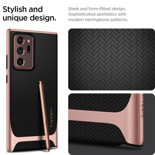 Samsung Galaxy Note 20 Ultra Spigen Neo Hybrid tok bronz színben - 12